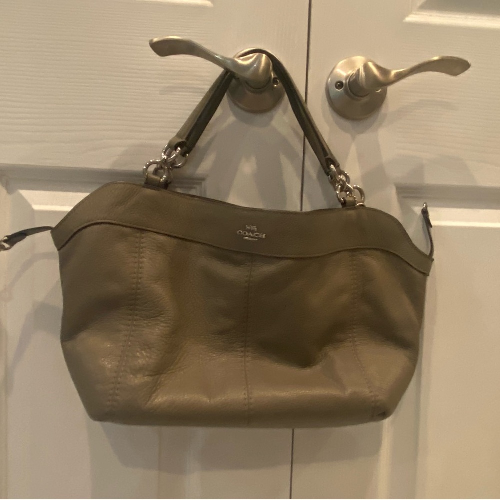 Coach Pebble Leather
